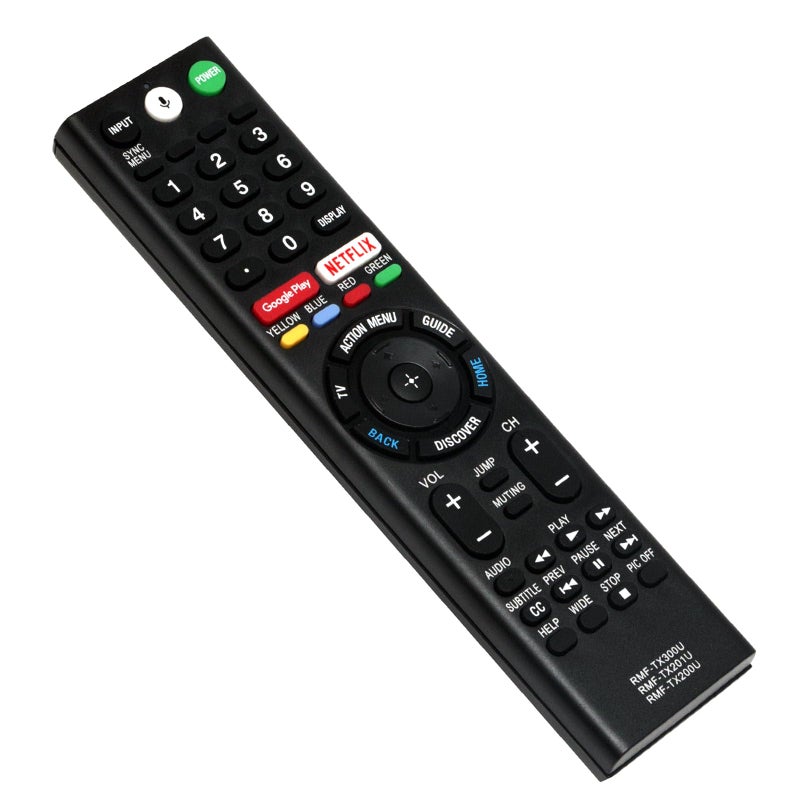 AULCMEET RMF-TX200U Replaced Remote Control Compatible with Sony TV XBR-43X800D XBR-49X800D XBR-49X900E XBR-55X850D XBR-55X900E XBR-55X930D XBR-55X930E XBR-65X850D XBR-65X900E XBR-65X930D XBR-65X930E - Image 2